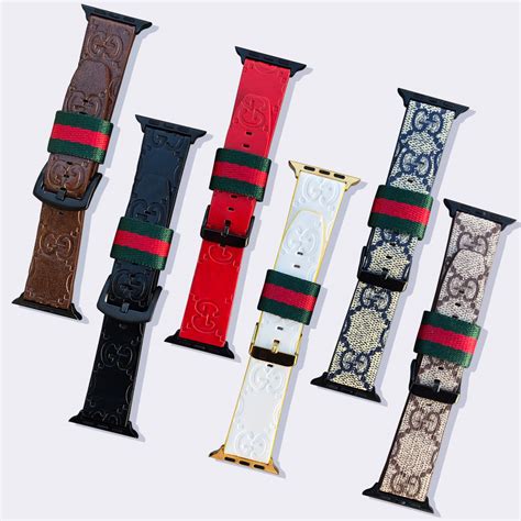 luxury Apple Watch bands Gucci